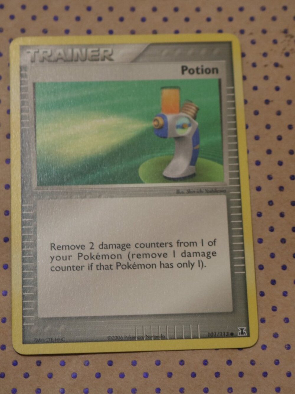 Potion 101/113 Pokemon Card (2006)